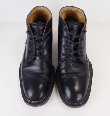 Kenneth Cole Mike-Konos Vintage Mens 40 Made In Italy Boots Leather Combat • $34.49