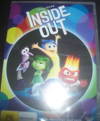 INSIDE OUT - Disney Pixar (Australia Region 4) DVD - New  • $9.99