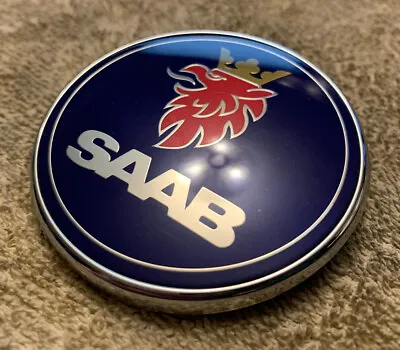 2003-2008 Saab Aero 9-3 OEM Rear Trunk Lid Hatch Griffin Emblem Badge Logo 93 • $28.99