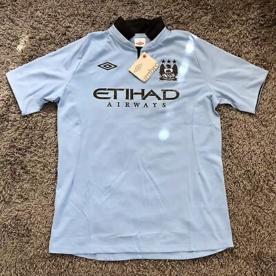 NEW Umbro Manchester City Home Jersey 2012-2013 Men’s Size 42 • $100