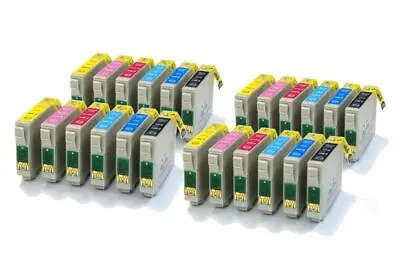 £37.98 • Buy 4x Full Sets Compatible (non-OEM) Printer Ink Cartridges To Replace T0807