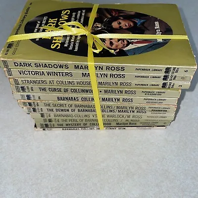 Dark Shadows Book Lot Of 11 Paperback Novels Marilyn Ross Some Wear Vintage Goth • $174.99