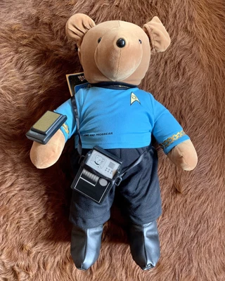$50 • Buy NORTH AMERICAN BEAR Co VIB - 21  Plush Bear 1979 BEAR TREK MR SPOCK WITH TAGS EX