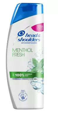 Head & Shoulders Menthol Refresh Anti-Dandruff Shampoo 400ml • £7.99