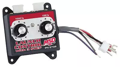 MSD 8735 Module Selector Launch Control 3-Step Adjustable 1000-10900 Rpm Ea • $286.95