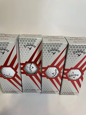 Callaway Hex Diablo Golf Balls 4 Sleeves With 3 Balls Each = 12 Balls New • $22.49