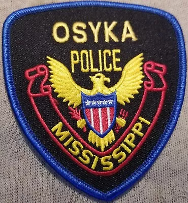 MS Osyka Mississippi Police Patch • $5.53