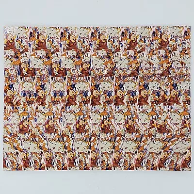 Magic Eye Postcard Princess Beauty And Beast Lumiere Disney 3D Optical Illusion • $6