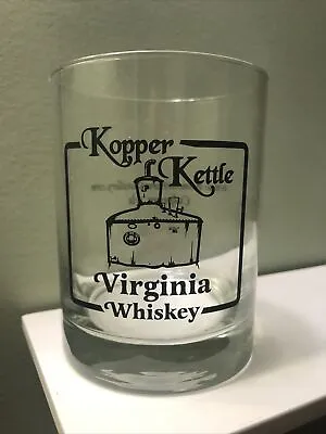 Kopper Kettle Whiskey Glass Belmont Farms Distillery Culpeper Virginia VA • $9.79