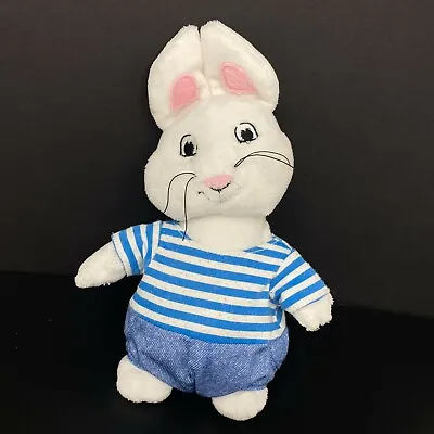Max & Ruby Plush Barnes And Noble Striped Shirt 10  Stuffed Animal Doll Bunny • $18.69