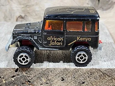 1993 Majorette 1:55 Diecast Toyota 4x4 Kenya African Safari Raid 86 Truck #277 • $19.99