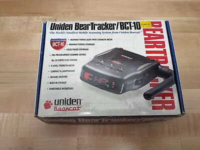 UNIDEN BearTracker BCT-10 Mobile Scanner Highway Information System With BOX • $40