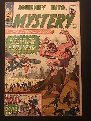 Journey Into Mystery 97 Qualified 3.0 3.5 4 Pages Missing Tape Spine Mylite Ln • $29.99