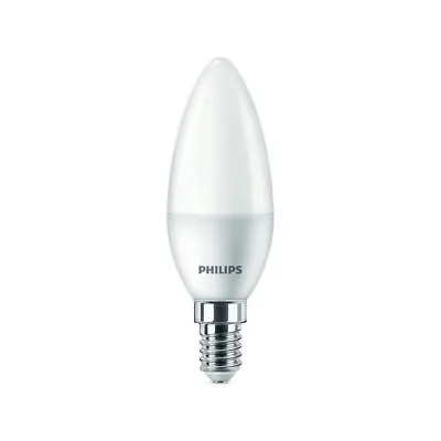 Philips P45 E14 LED 510Lm Cool Daylight 5W Candle - 2 Pack • $15.92