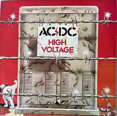 AC/DC High Voltage LP Red Label Roo On The Back With Fanclub Info • $320