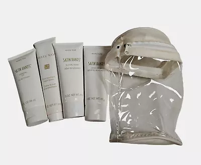 Mary Kay Satin Hands 4-Pc Pampering Set: Cleansing Gel Hand & Buffing Cream New • $19.95