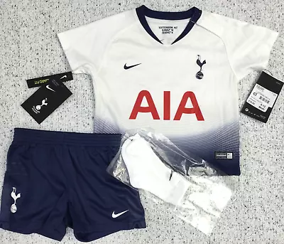 £21 • Buy AUTHENTIC TOTTENHAM HOTSPUR 2018 HOME FOOTBALL  BABY KIT 9-12 Months (BNWT)