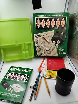  Vintage Kismet Board Game 1975 Dice Game  Original Pieces Lakeside Incomplete  • $12.75