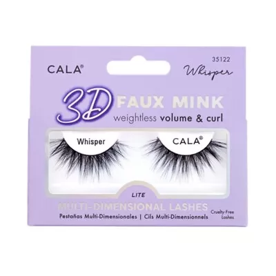 3d Faux Mink Lashes: Whisper • $7.99