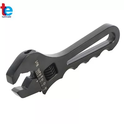 3AN-16AN Adjustable Wrench Black Aluminum Tool Spanner For Hose End Fitting • $11.99
