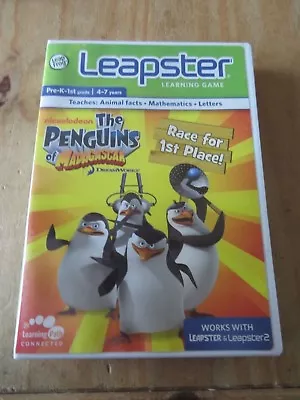 Leapfrog Leapster The Penguins Of Madagascar Game Works With 1 & 2 • £10