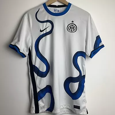 Inter Milan Football Shirt - 2021/22 Authentic Away Shirt • £75