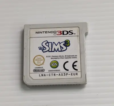 The Sims 3 Nintendo 3DS 2011 Cart Only Tested **Free Canadian Shipping! • $14.95