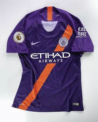 2018/19 Nike Manchester City SIGNED Laporte Match Issue Third Jersey • $300