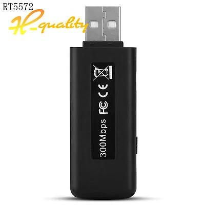 New RT5572 Dual-Band USB-WiFi-Adapter Wireless Network Internet Dongle 300Mbps • £10.29