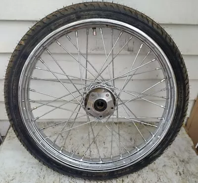 Harley Davidson Dyna Softail Spoke  Wheel Rim & Tire 21 Read Description Below  • $279