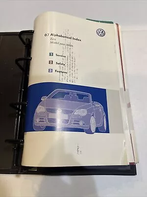 2009 Volkswagen VW EOS Owners Manual & Portfolio  • $89.99