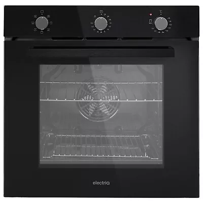 ElectriQ Electric Fan Assisted Oven - Black EQOVENM2BLK • £209.92