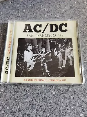 AC/DC : San Francisco '77 CD. AC DC Live At The Old Waldorf. Good Used. • £5.99