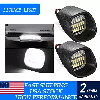 LED License Plate Light Assembly For 1998-2004 Chevy S10 Pickup Fleetside Bed • $14.98