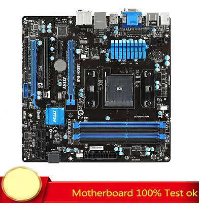 FOR MSI A88XM-E45 Motherboard 32GB Memory Support 7850K 7870K 100% Test Work • $77.63