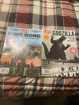 KINGKONG AND GODZILLA MAGAZINE LOT-2 Issues!!  • $15