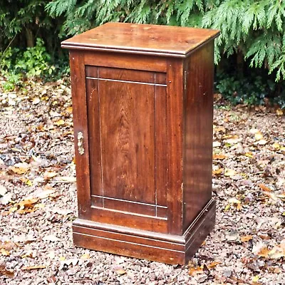 £30 • Buy Antique Vintage Edwardian Pot Cupboard Bedside Table Storage Unit Solid Wood