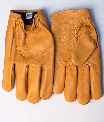 Women's Kevlar-Lined Leather Motorcycle Gloves - (Tan) - Free Shipping (USA) !!! • $119.99