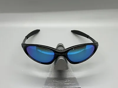 Oakley Minute 1.0 Black W/Ice Blue Iridium Lenses Vintage! Very Rare! • $321