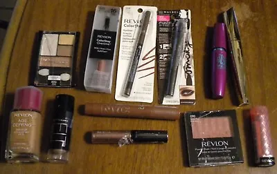 Lot Of 12  Assorted Make Up-nyc Maybelline L'oreal & Revlon • $20