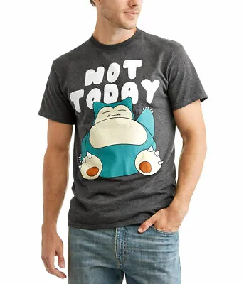 $17.99 • Buy Pokemon Snorlax Not Today T-Shirt