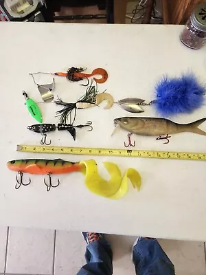 Lot Of 6 Musky Lures • $20