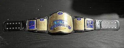 Wwe Smackdown Tag Team Championship Leather Real Belt Figs Inc Rare • $299.99