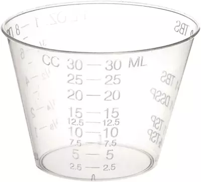 400 Epoxy Resin Mixing Cups (1 Ounce) Graduated Plastic • $13.32