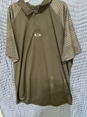 OAKLEY Men's Tailored Fit Gravity Golf Polo Shirt Size 2XL • $18.50