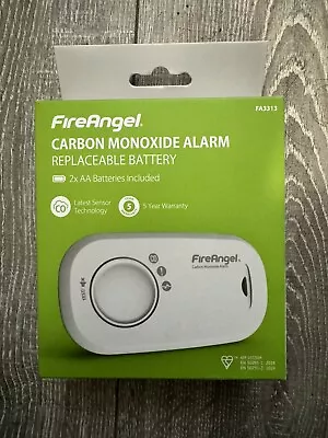 FireAngel FA3313 Carbon Monoxide Alarm - White • £13.99