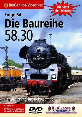 DVD Stars Der Schiene 64 - Die Baureihe 58.30 • £14.71