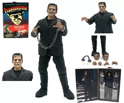 NECA Universal Monsters Frankenstein's 7.7'' Action Figure Model Scebes Toy Doll • £26.79