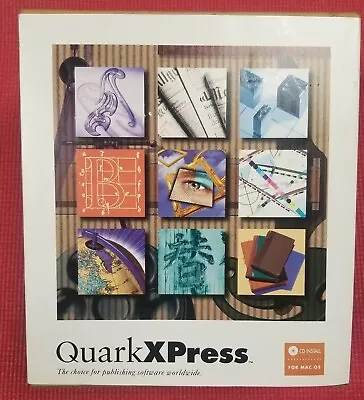 Quarkxpress 4.1 Mac Electronic Desktop Publishing Design 6.1 And 6.5 Upgrades • $80