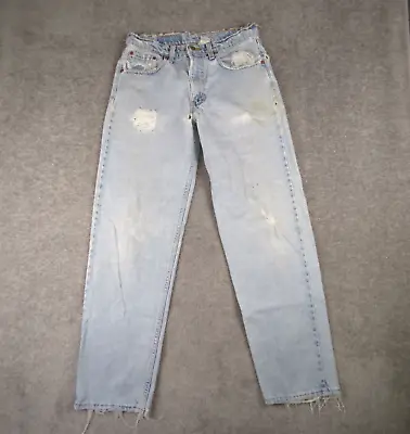 Vtg Levis 555 Jeans Mens 30x30 Relaxed Straight USA Made 1995 (33x32 Tag) *Read • $34.95